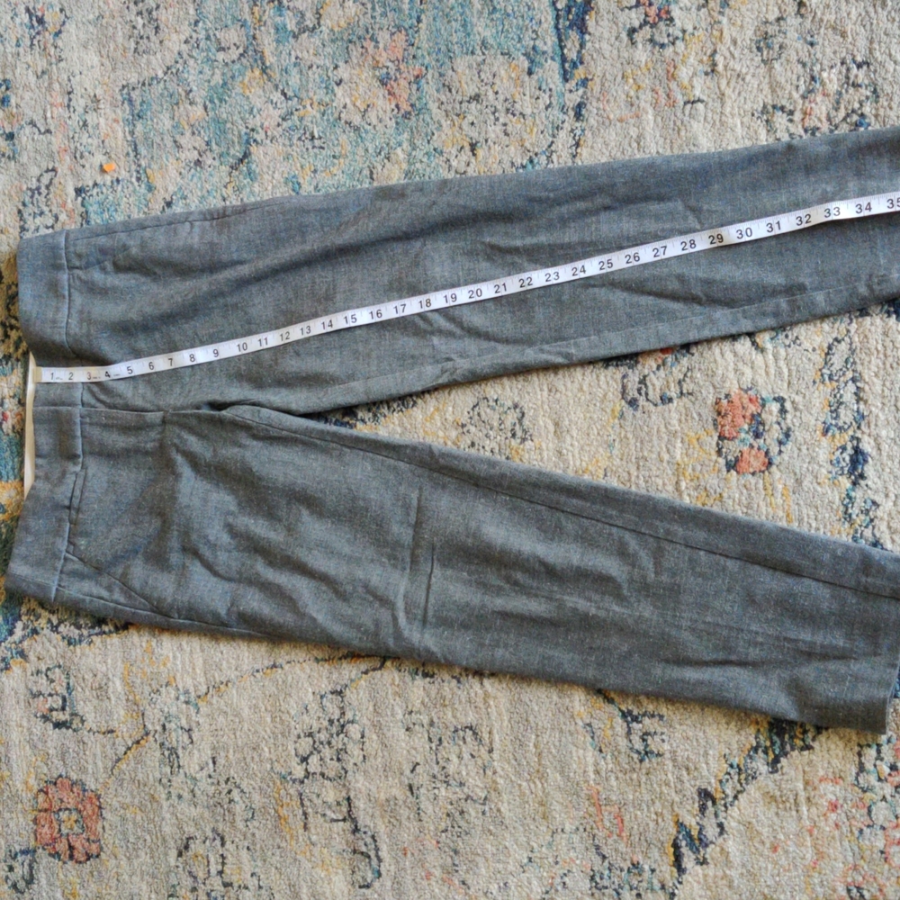 LOFT Gray Trouser Pants size 0